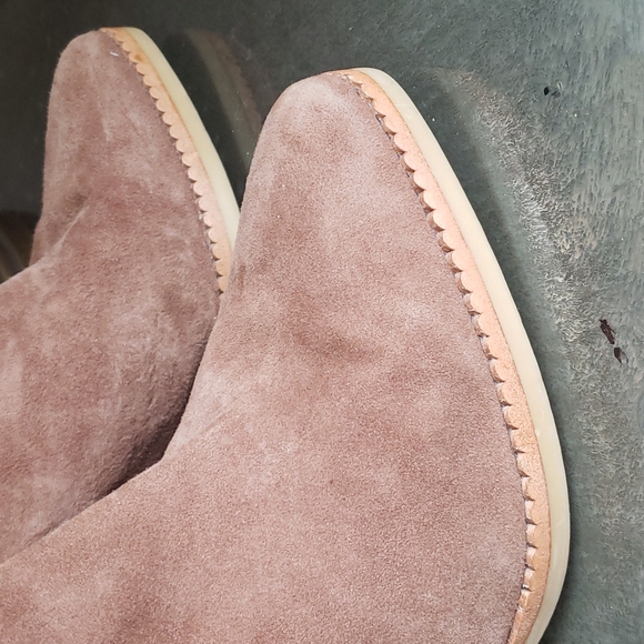 LOLA CRUZ Mafava HEELS ANKLE BOOTS IN BROWN SUEDE - Picture 8 of 8